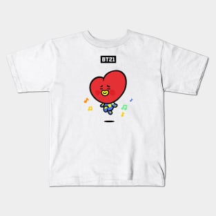 bt21 bts exclusive design 21 Kids T-Shirt